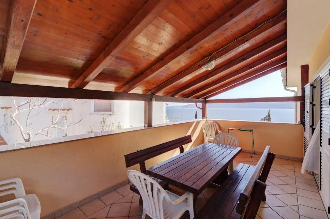 Jelka Nv 1 - Apartment 6 Pax With Two Terraces, Sea View, Parking, Grill Novi Vinodolski Croatia